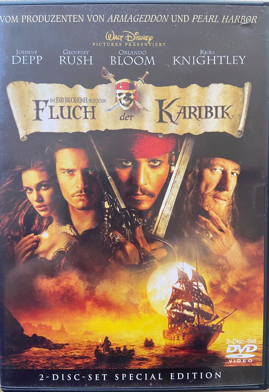 Tutti i DVDs: Fluch der Karibik – Usato da Widnau venduto da ama_7xzk