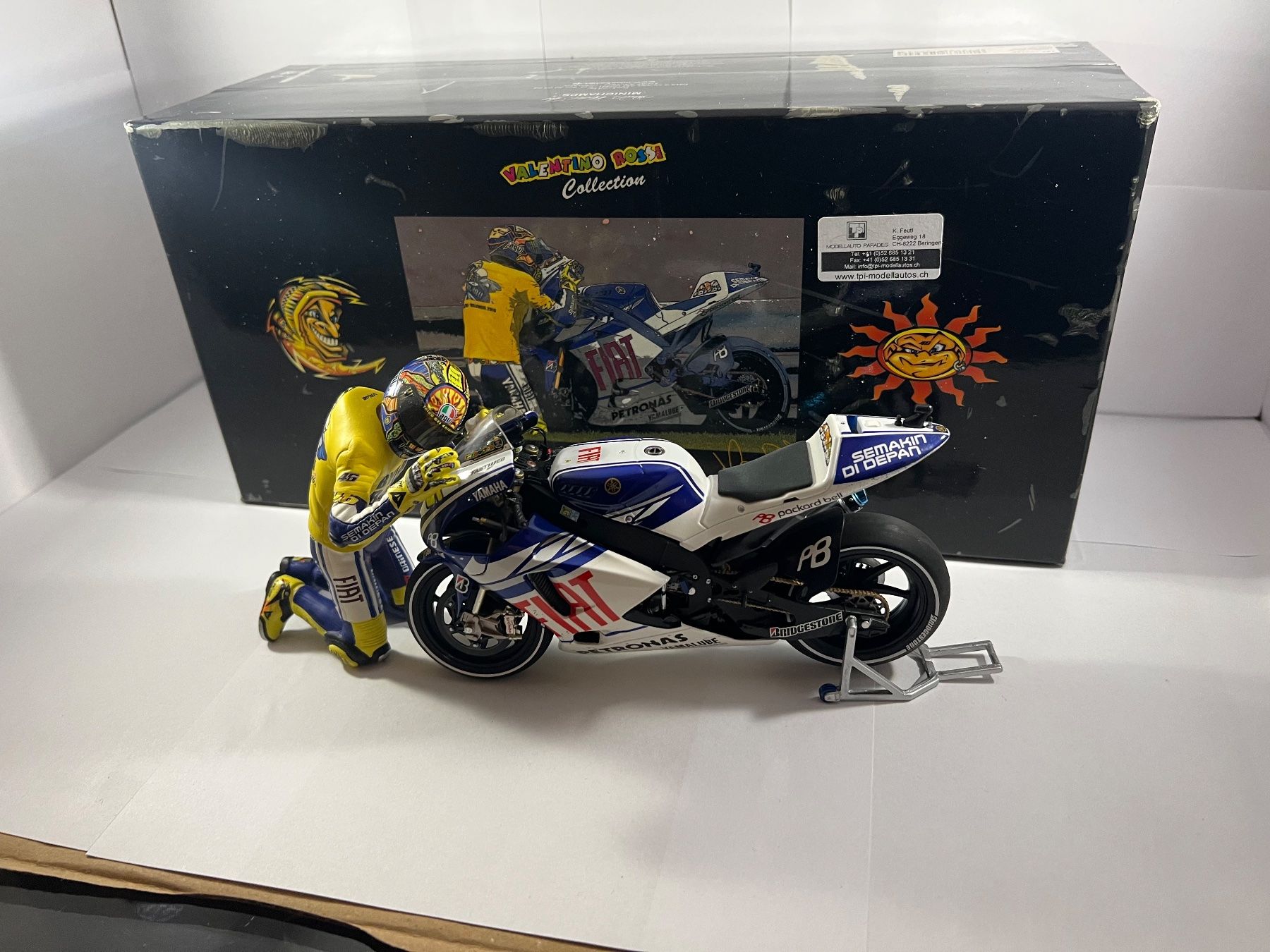 Minichamps Kit di modellismo & Modellini statici: Valentino Rossi Lot 7 – Usato da Sergey venduto da Mascotte00