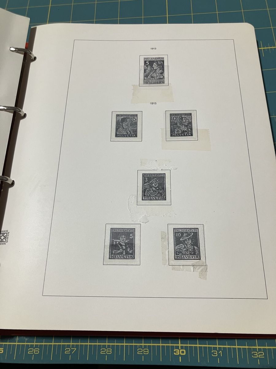 Alle Briefmarken: Briefmarkenordner – Gebraucht aus Bettwiesen von jum_kq5y 2