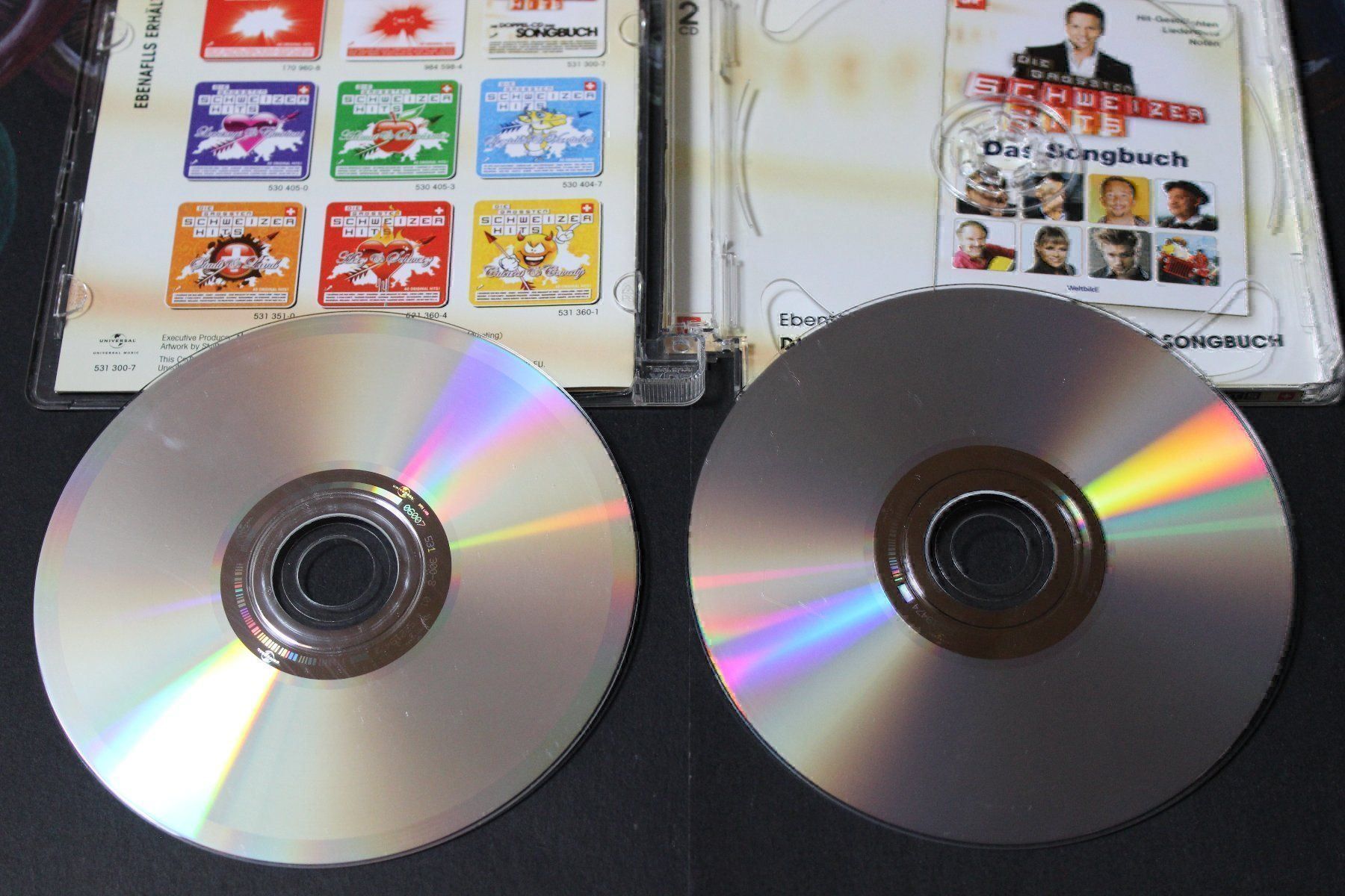 CD: Die grössten Schweizer Hits (Songbook) 2CDs Compilation 2008 – Usato da Tübach venduto da JamesStone 4