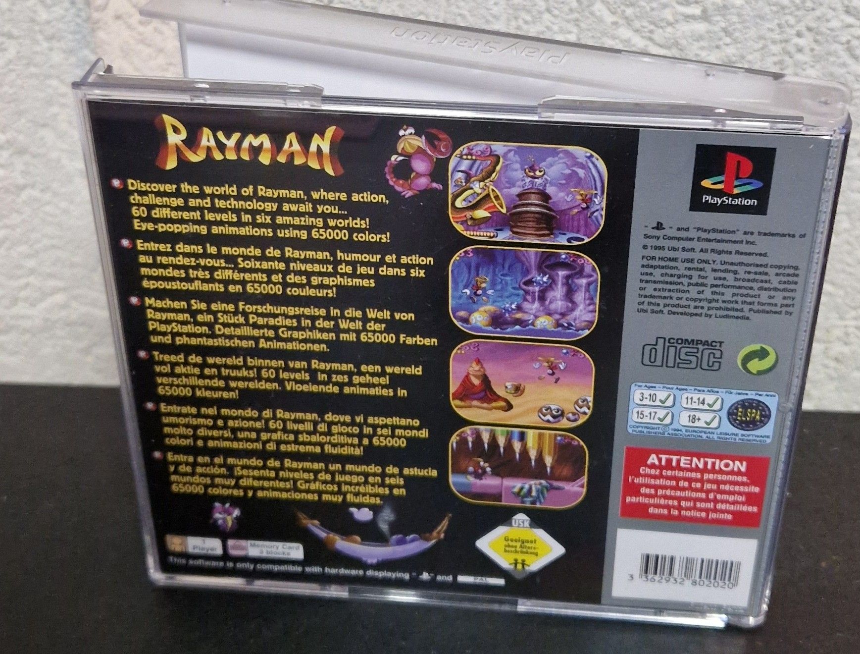 Sony Giochi: Rayman Ps1 – Usato da Villars-sur-Glâne venduto da MrLobTec 1