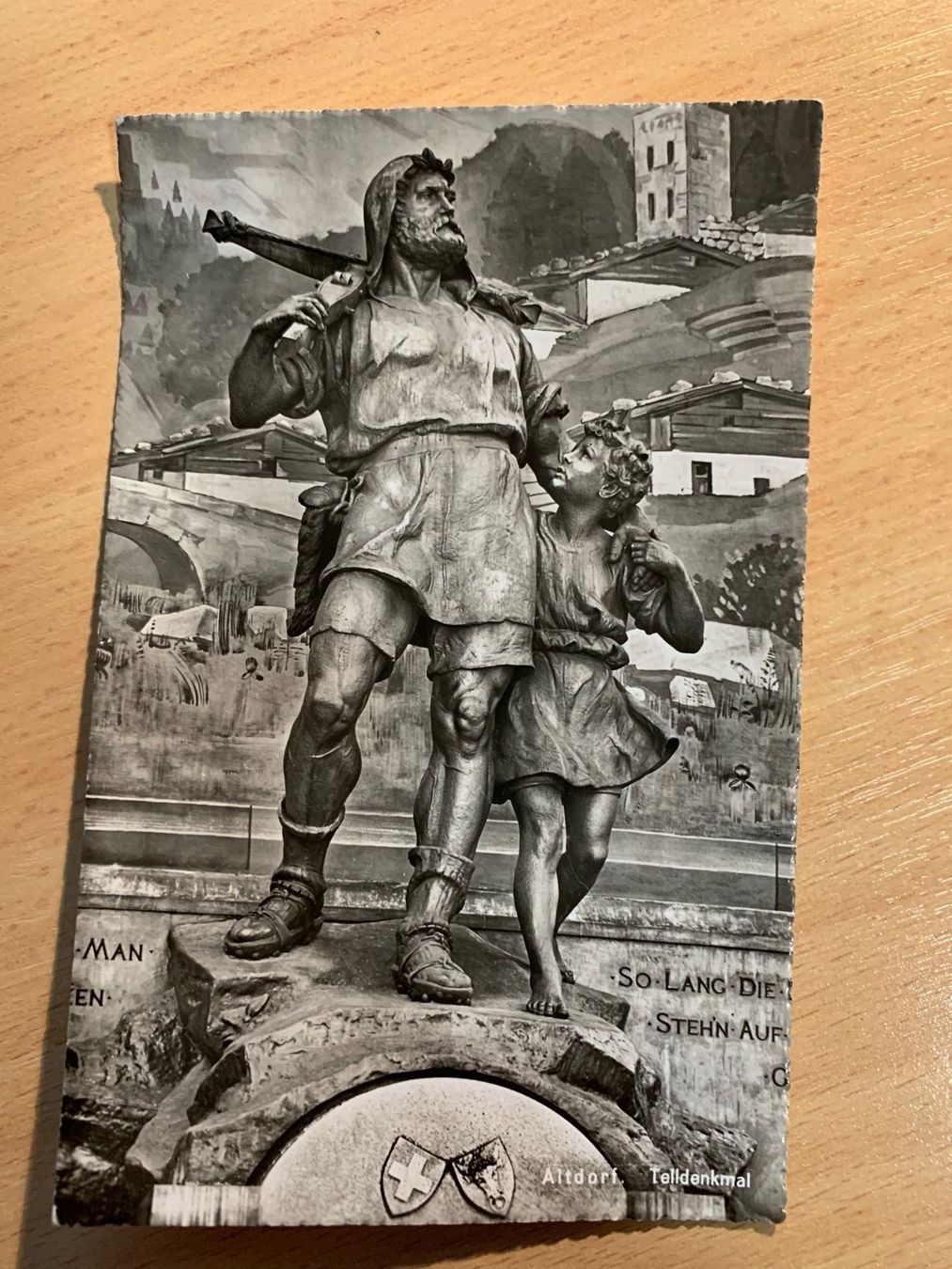 Cartoline postali: ANSICHTSKARTE WILHELM TELL ************* – Usato da Ibach venduto da lisch3