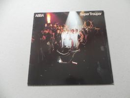 LP Schweden Kult Pop Gruppe ABBA ca.1980 Super Trouper