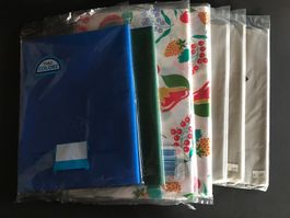 Tischdecke Tischtuch Vliesstoff Weichpapier NEU OVP  7 Stk