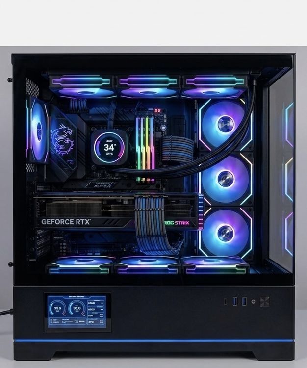 Gaming pc Picasso RTX 5070 Ti Oc + 98X3D 32 gb ram + 1 tb (Neu und ...