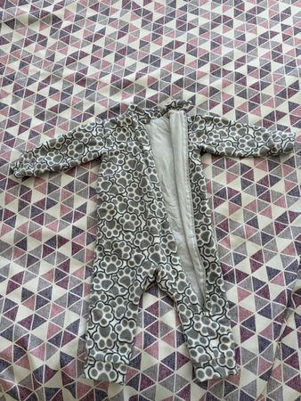 Winter fleece Overall mit Baumwollunterlage
