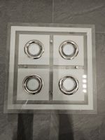 Design Deckenlampe 4-flammig dimmbar