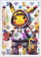 Death NYC Ltd Ed Pop Art Druck " Vuitton Cool Pikachu