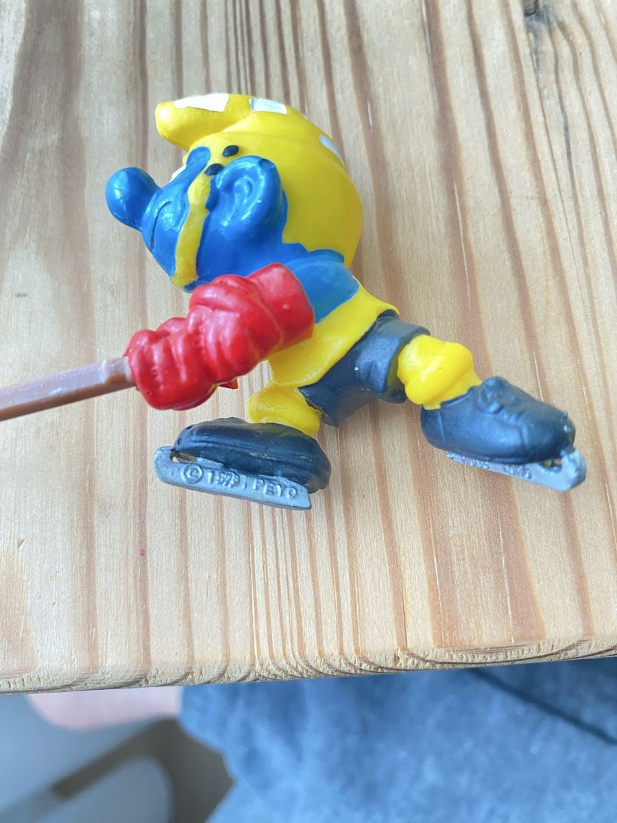Schleich Statuette: Schlumpf Eishockey – Usato da Fehraltorf venduto da Marian4 2