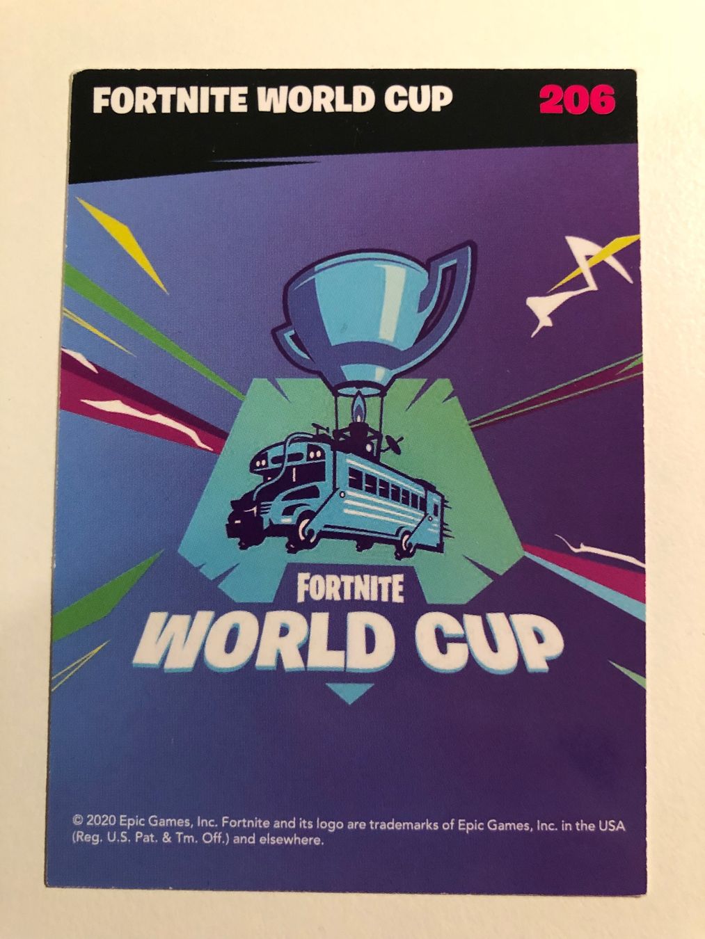 Panini Carte collezionabili: Fortnite World Cup 206 Fortnite – Usato da Eschlikon TG venduto da 1.- 1