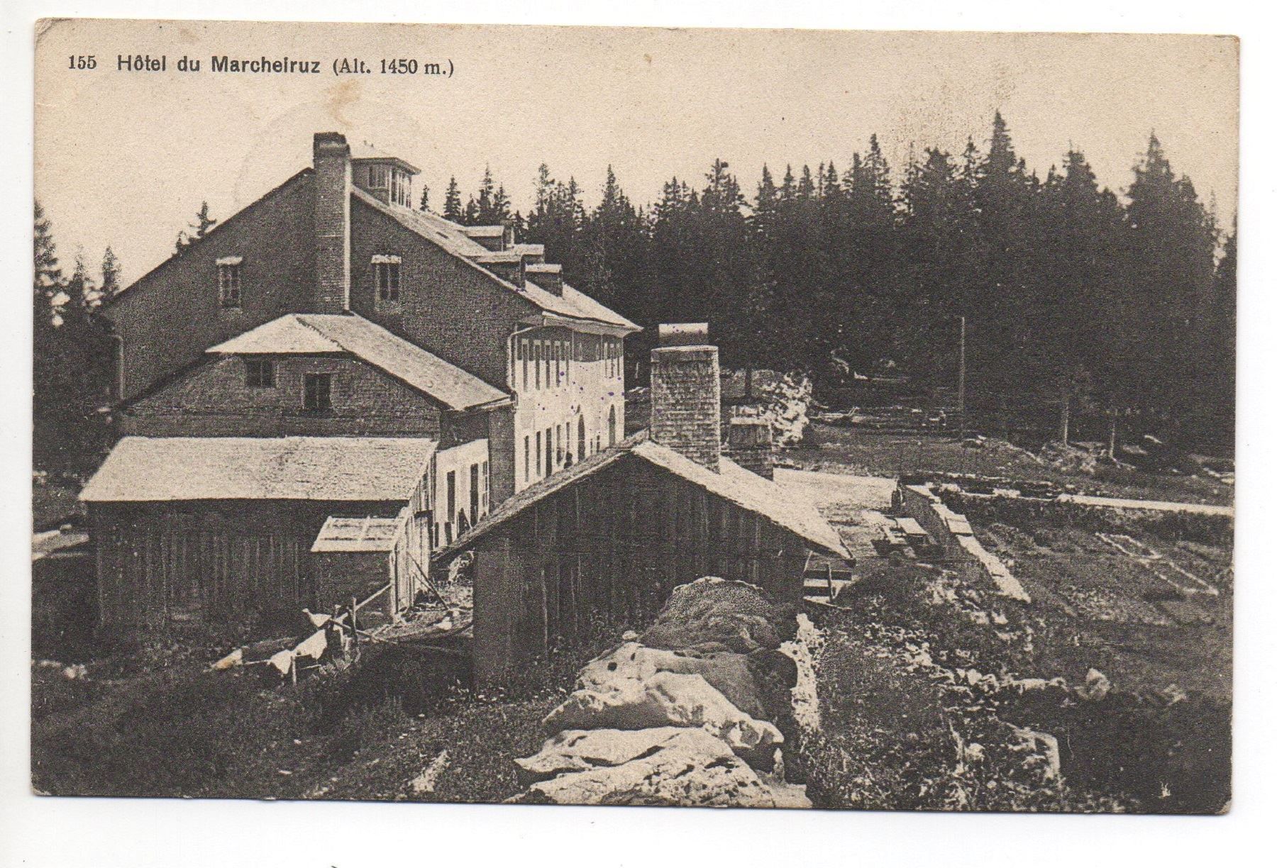 Cartoline postali: LE BRASSUS Hôtel du Marcheiruz – Usato da Jona venduto da philajona