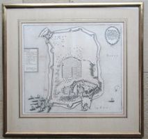 Mainau Kupferstich von Merian