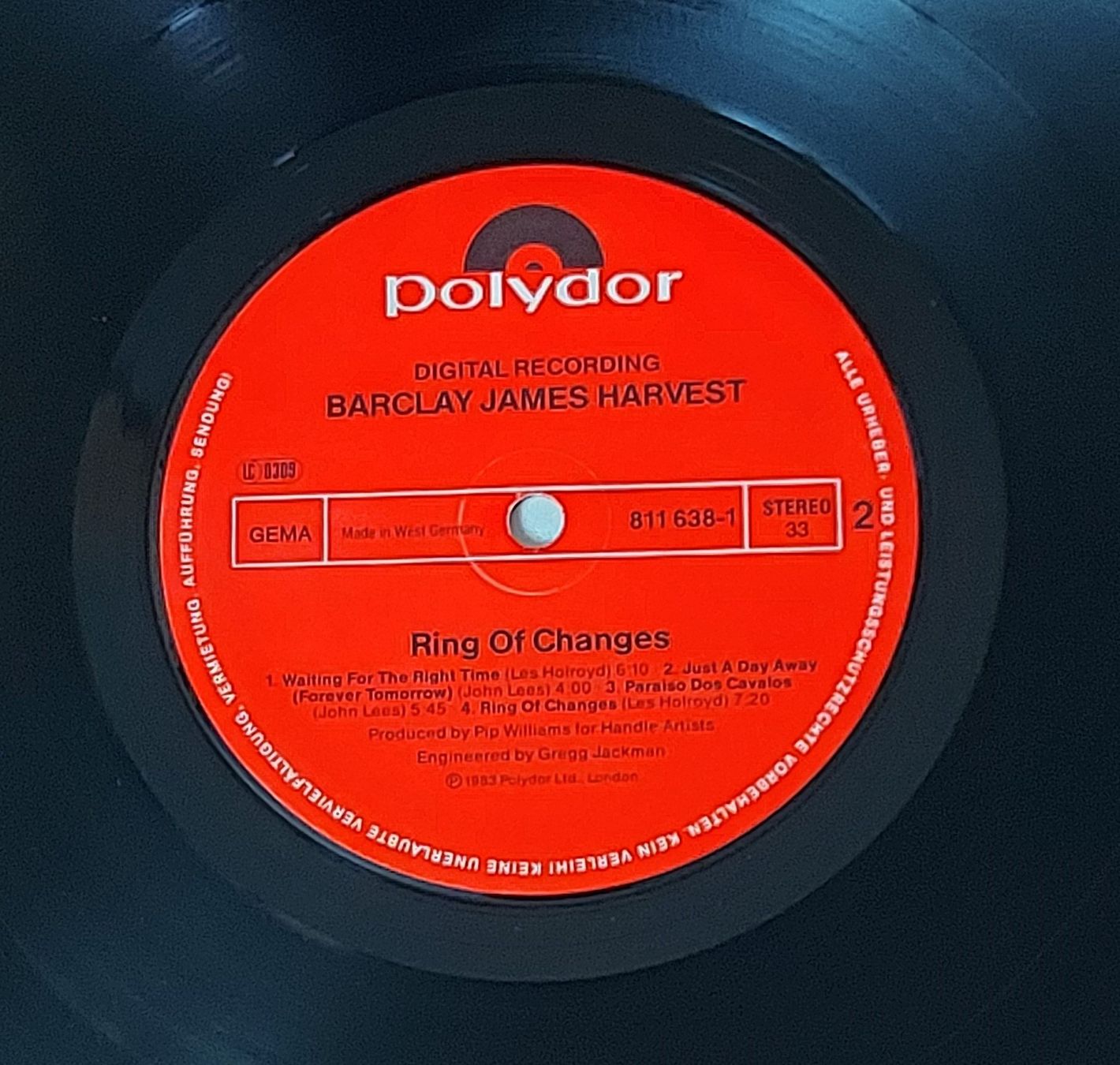 Dischi in vinile: LP - BARCLAY JAMES HARVEST - RING OF CHANGES – Usato da Steckborn venduto da Quo7 3