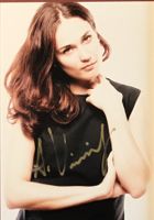Anna Vinnitskaya Pianistin Autogramm signiert Foto 9x14cm