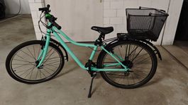 Kindervelo "Naloo" 26" 8-SPEED mit Alpina Helm