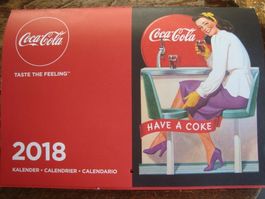 Calendrier Coca-Cola 2018