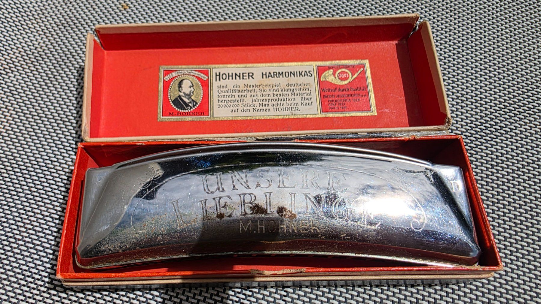 Hohner Musikinstrumente: Alte Mundharmonika – Gebraucht aus dornach von hundeliebe01 2