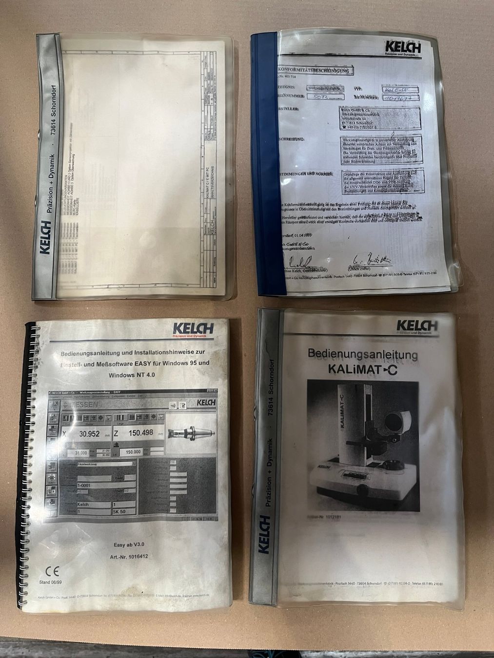 Alle Maschinen: Kelch Voreinstellgerät Kalimat e-58 HSK63 – Gebraucht aus Schlieren von Setsuna_Kyoura 9