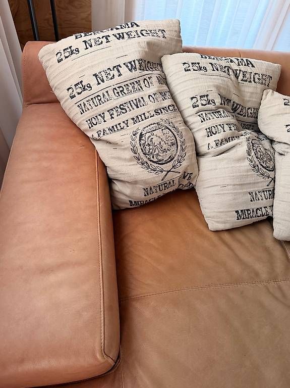 Sofas: Big-Sofa aus Anilin Leder – D'occasion à Osterfingen par Alaney 2