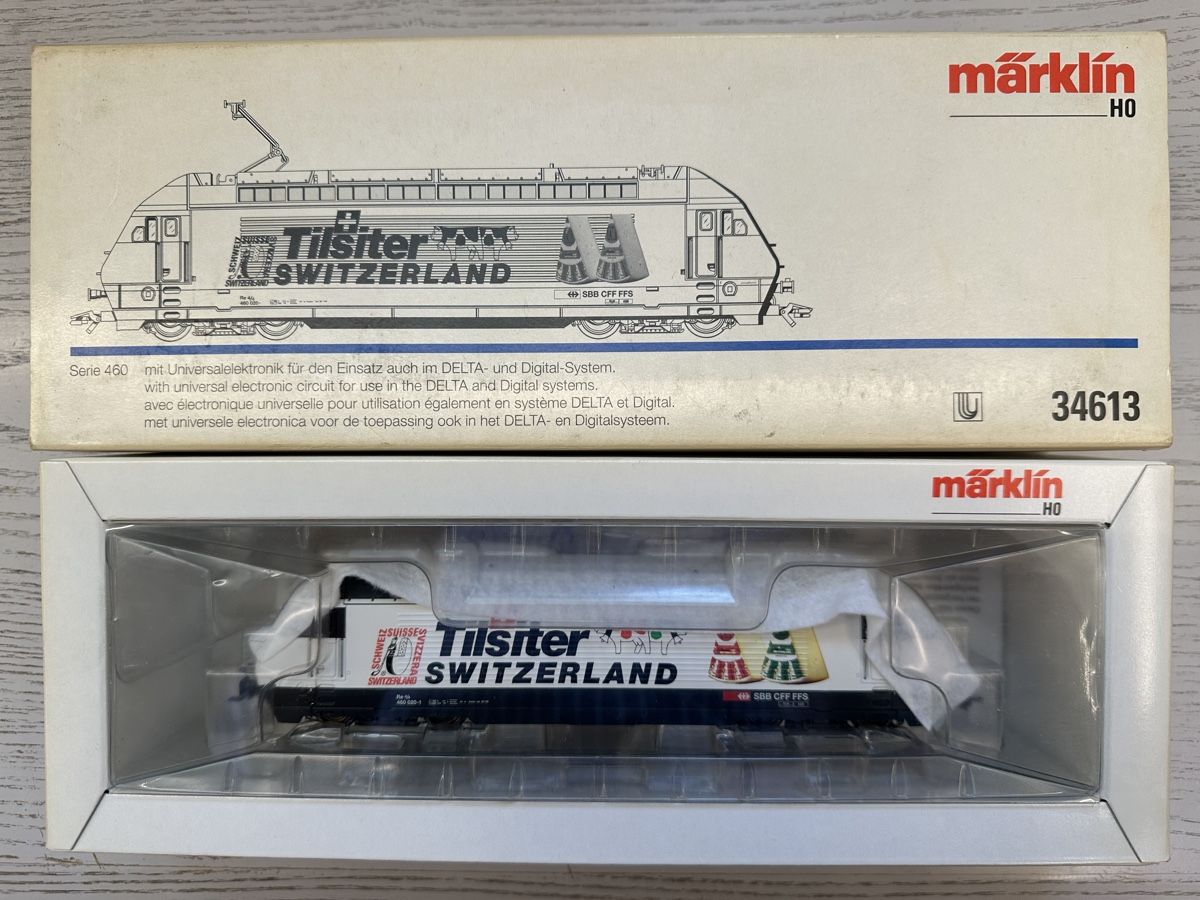 Märklin Modellini di ferrovie: Märklin 34613 SBB Re 460 Tilsiter digital – Usato da Lupsingen venduto da New-Haven 4