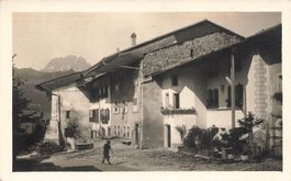 Gruyères (FR) Ansicht des historischen Dorfes