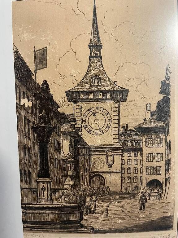 Posters & Illustrations: Zytglogge – D'occasion à Köniz par Candelaria48 1