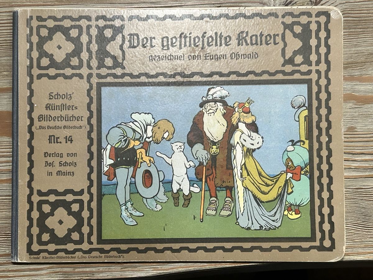 Bücher: Antikes Kinderbuch. Der gestiefelte Kater – Gebraucht aus Düdingen von Reconflo