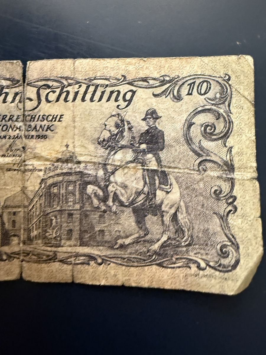 Banconote: 10 Schilling 1950 – Usato da Birmenstorf AG venduto da Pat_roll. 1