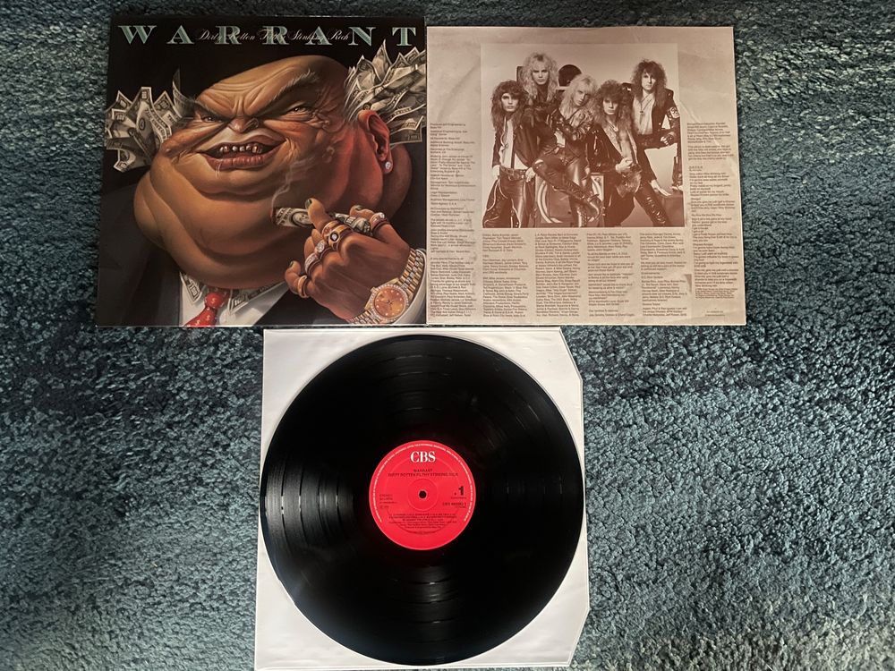 Warrant – Dirty Rotten Filthy Stinking Rich LP 1989 | Acheter Sur Ricardo