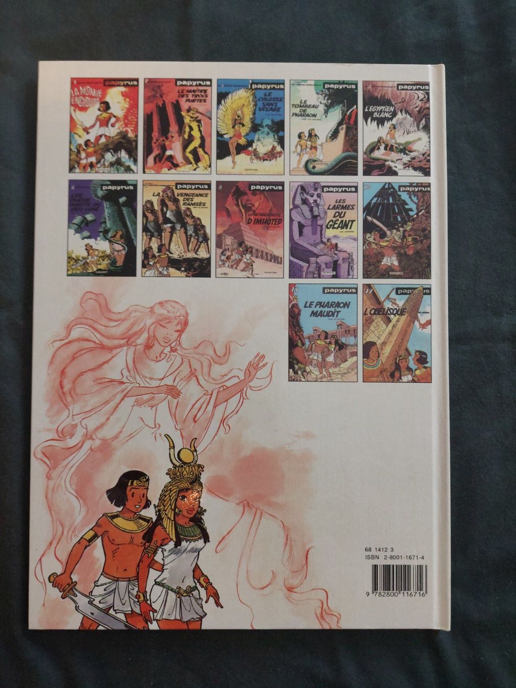 Comics: Papyrus T.12 L'Obélisque EO 1989 TBE – Gebraucht aus Genève von Blu_BD 1