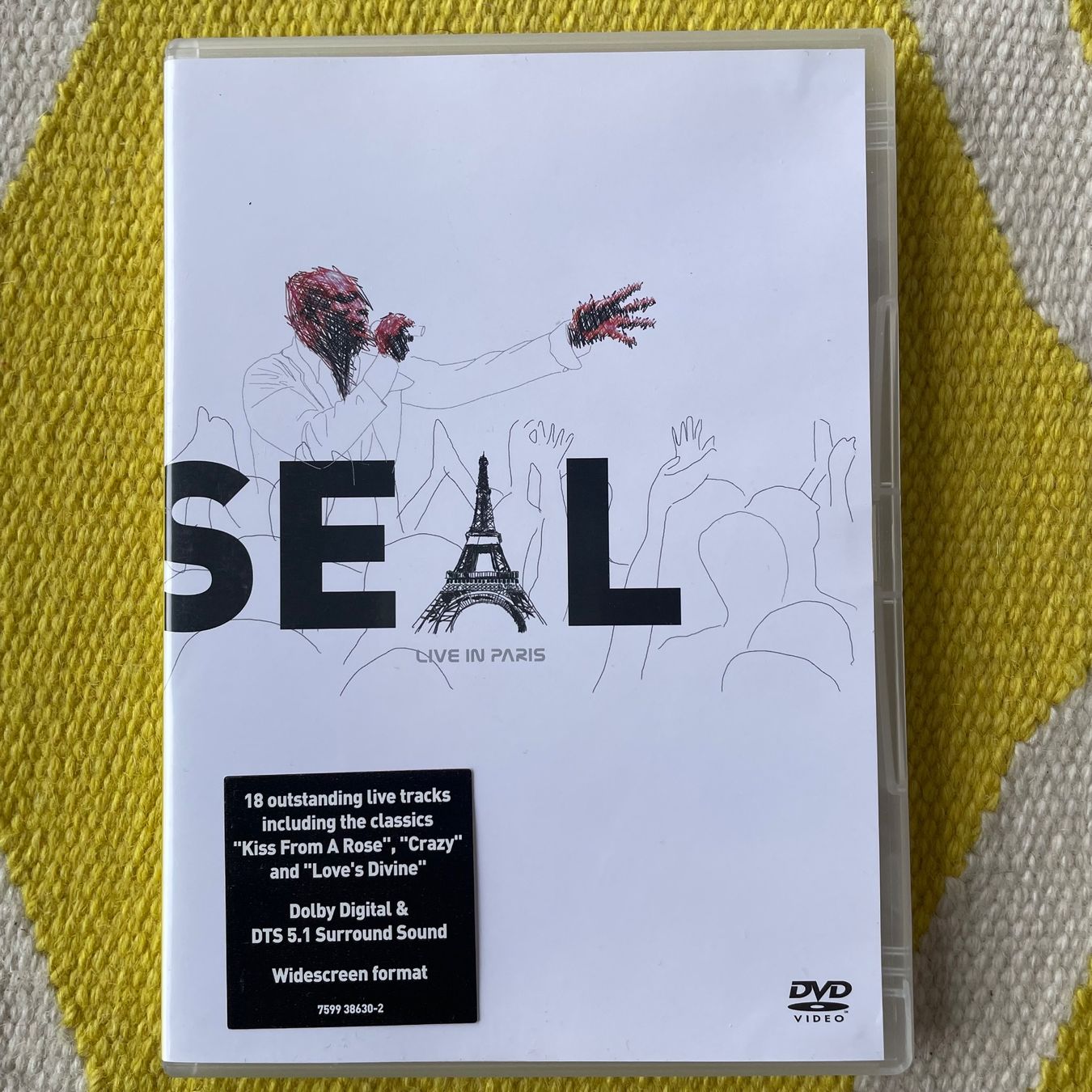 Tutti i DVDs: SEAL-DVD LIVE IN PARIS – Usato da Rorschacherberg venduto da CD-Roli