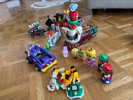 Lego Super Mario Ensemble Bowser train et personnages