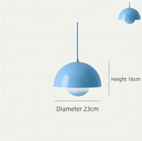 23 cm Lampe suspendue moderne style Nordique en métal