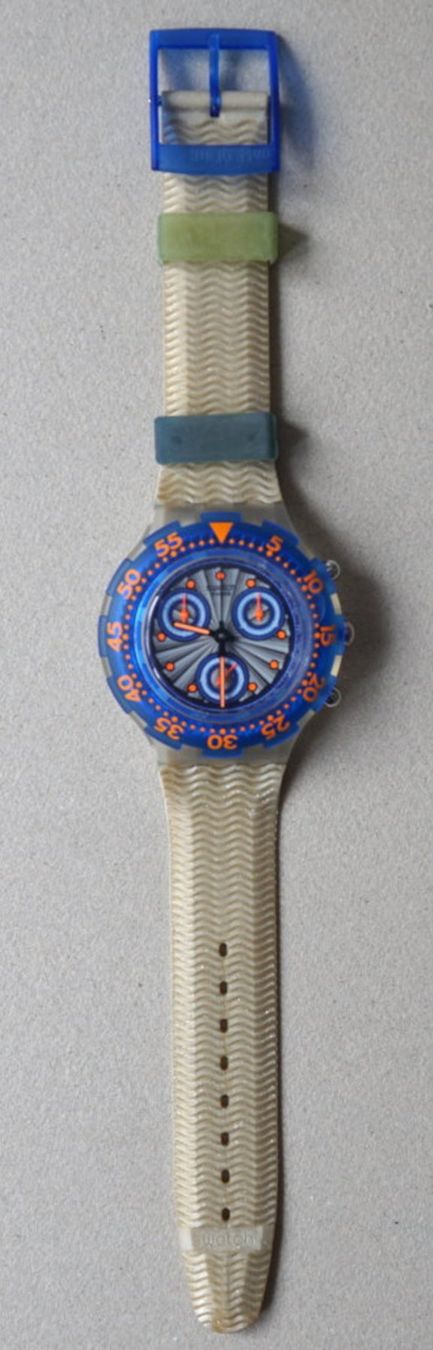 Swatch Orologi: SWATCH AquaChrono – Nuovo e nell'imballaggio originale da Erlinsbach SO venduto da mustreduce