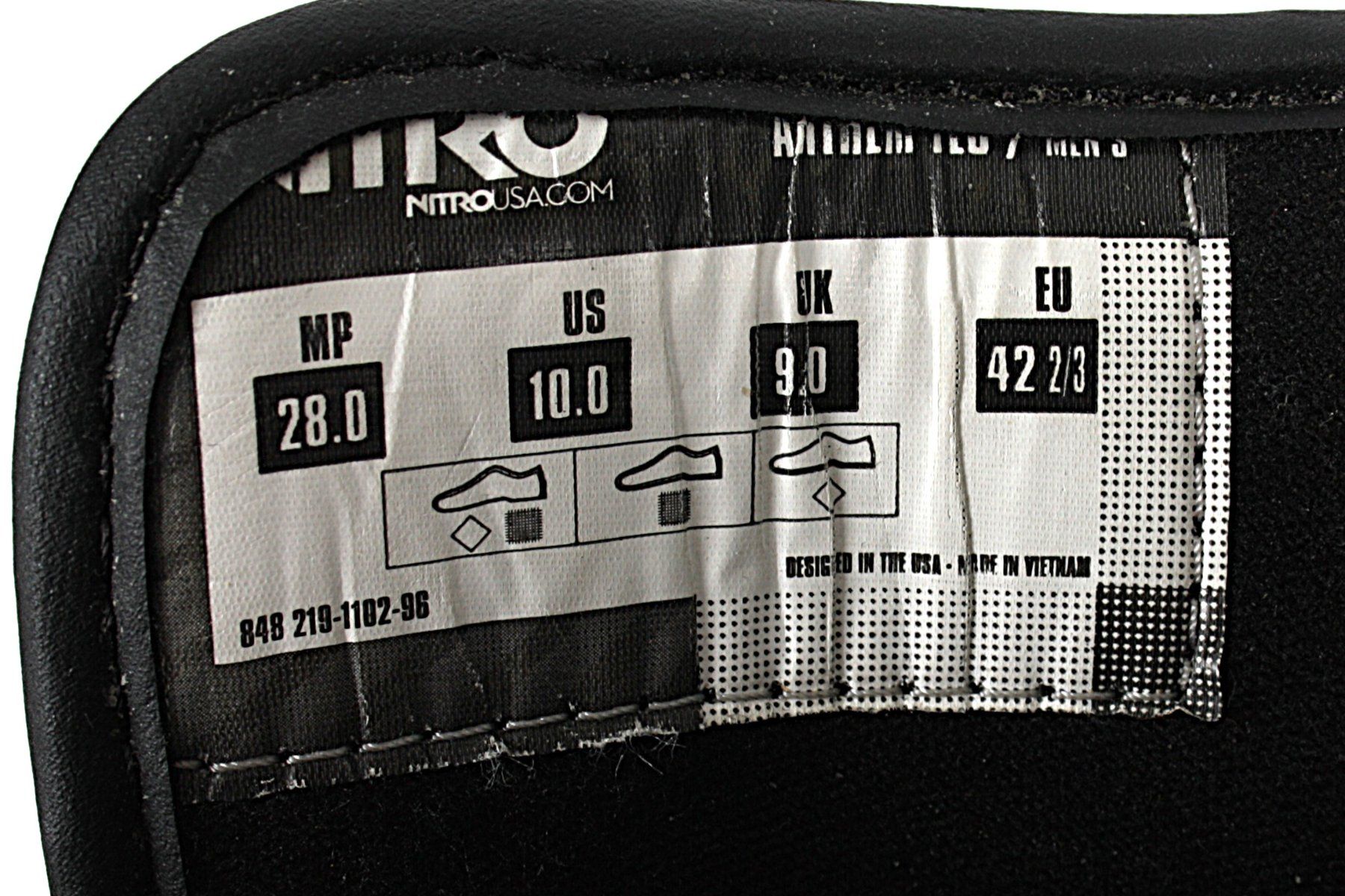 Snowboard Nitro Herrenschuhe: NITRO Snowboard Schuhe Herren Gr. 42 – Gebraucht aus Zollikofen von Restwert_Zollikofen 5