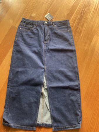 Jeansrock Manor Woman dunkelblau Grösse 44 neu mit Etikett