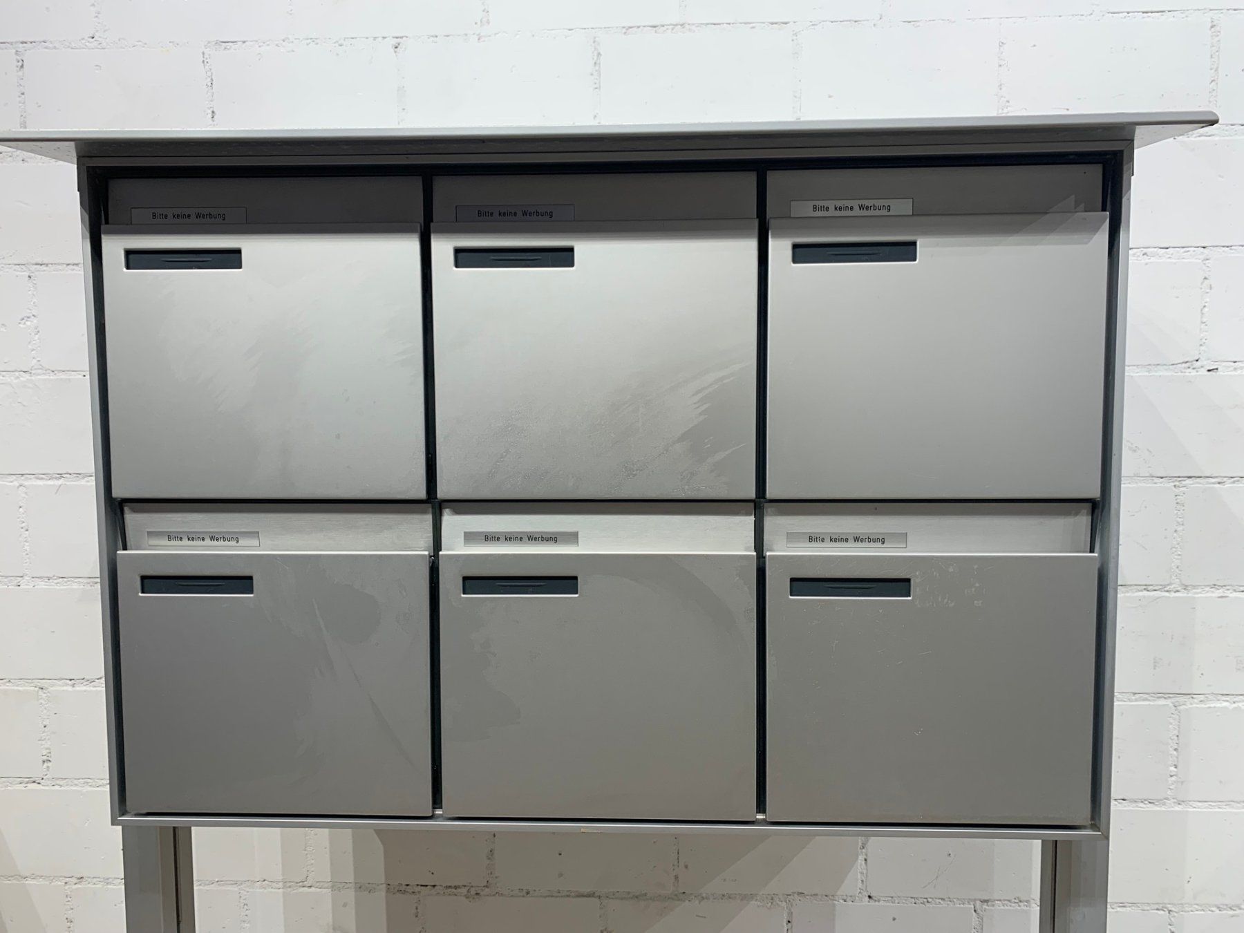 Sonstiges für Haushalt & Wohnen: Schöne Briefkasten 6-er Anlage Ernst Schweizer – Gebraucht aus Wallisellen von zappenduster