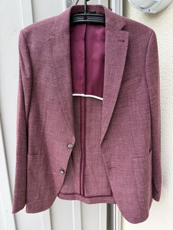 Navyboot Herren Sommer Blazer, Bordeaux-Rot, Top Zustand