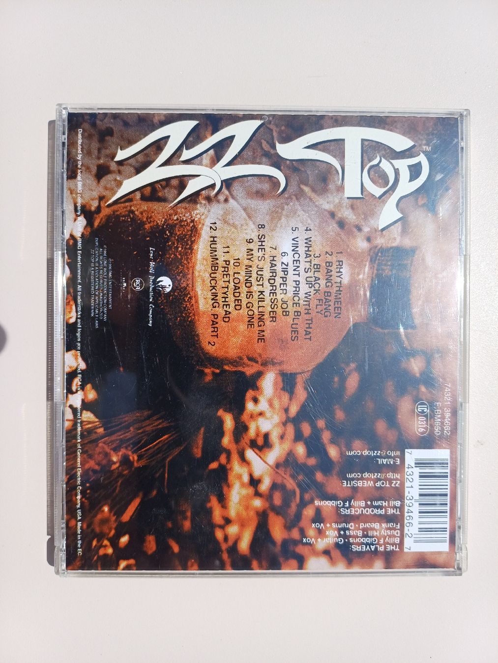 CDs: ZZ Top "Rhythmeen" CD – Gebraucht aus Begnins von Drastic-Sound 1