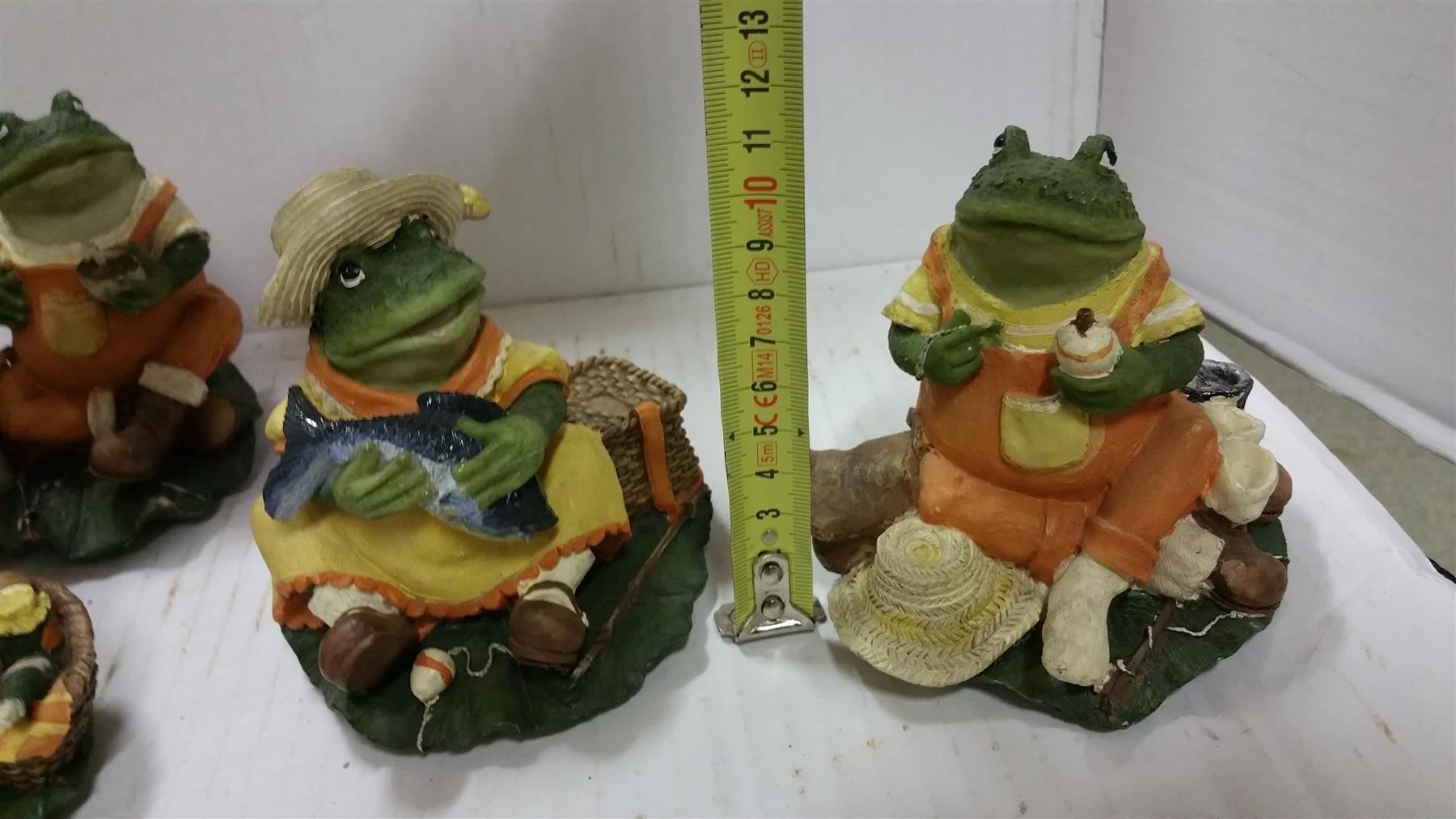Figuren: 4 Stück Deko Frösche NEU – Neu und originalverpackt aus Uerkheim von Justi.y 3