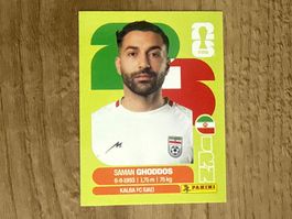 Panini FIFA World Cup 2026 Sticker Saman Ghoddos IRN 12