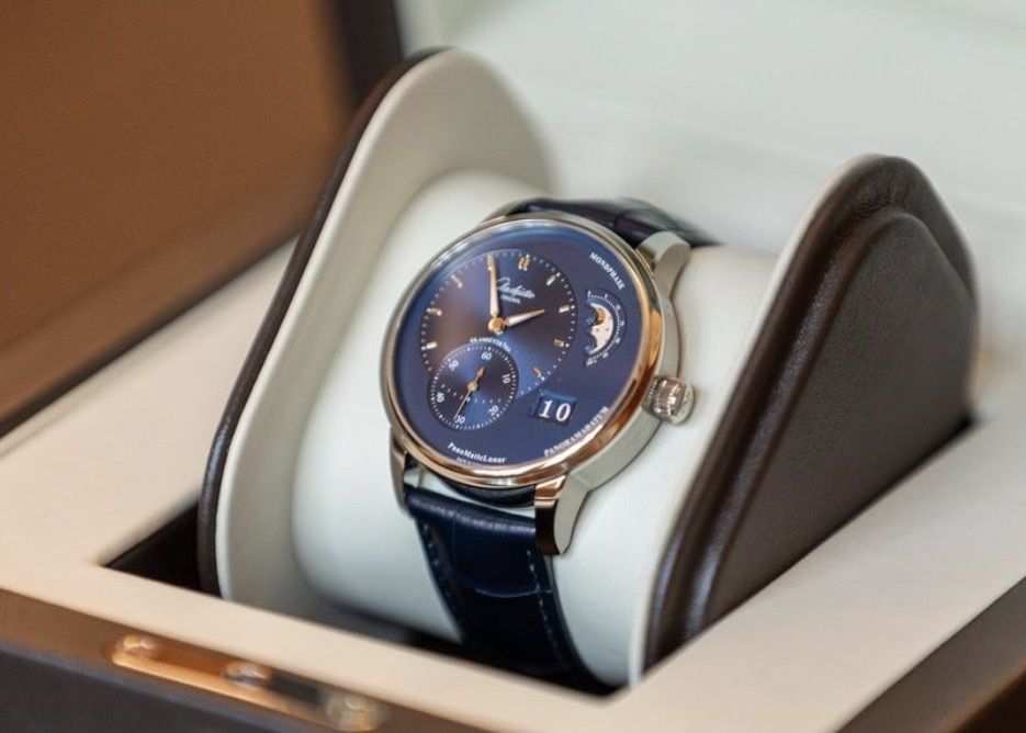 Glashütte Orologi: Glashütte Original PanoMaticLunar - Top Zustand! – Usato da Muttenz venduto da Ragnar2 5