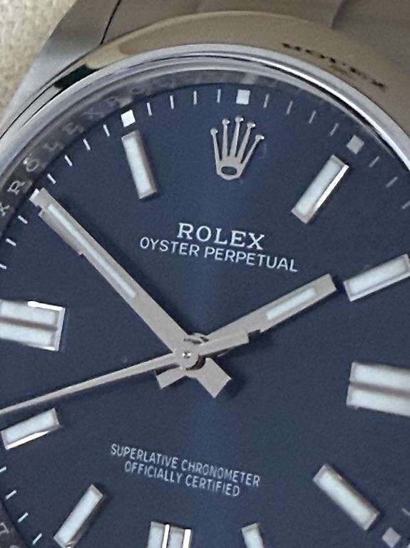 Rolex Orologi: Rolex Oyster Perpetual 41 Blau – Usato da Zürich venduto da timeio-swapwatch 3