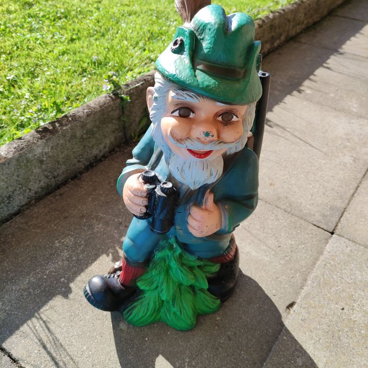 Figurines: Gartenzwerg Jäger – D'occasion à Ennetmoos par bie_2bn5 5