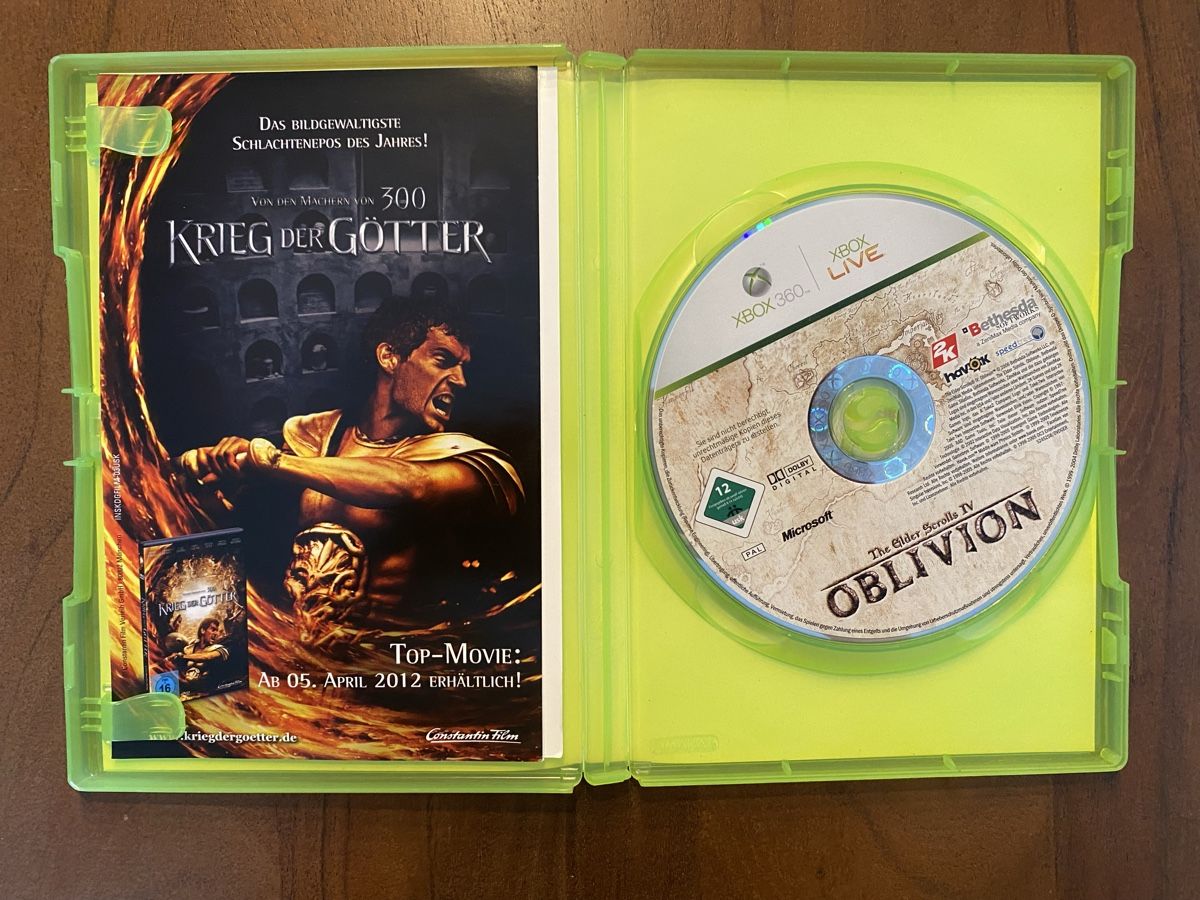 Microsoft Giochi: The Elder Scrolls 4 - Oblivion - für Xbox 360 – Usato da Thunstetten venduto da Virus_33 1