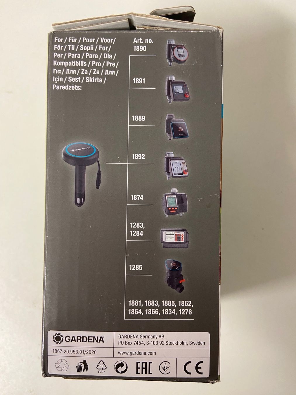 Steuerung: Gardena Bodenfeuchtesensor – Neu und originalverpackt aus Untersiggenthal von Blime 1