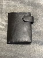 Porte-monnaie homme, Gutiore, noir, neuf