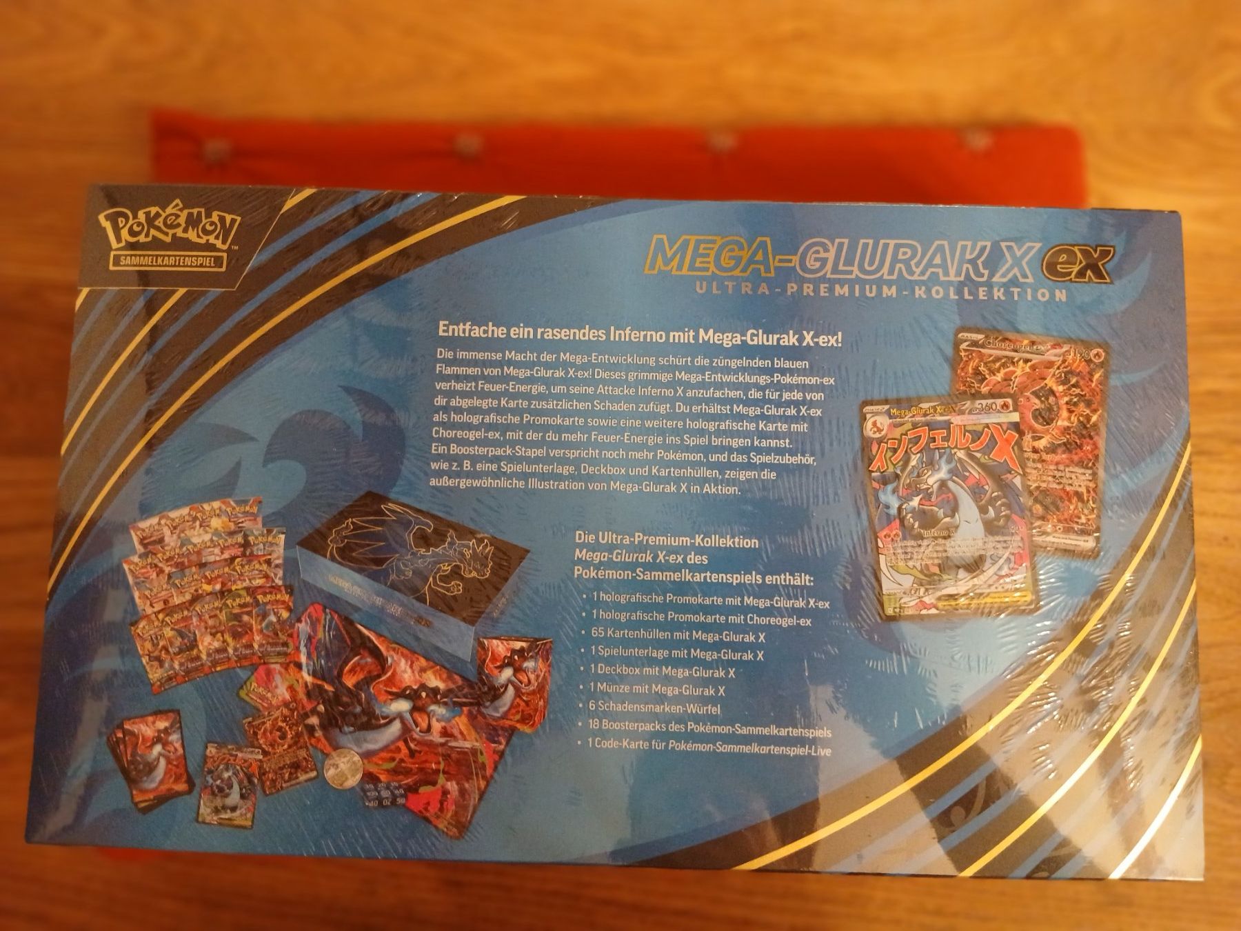 Pokémon Carte collezionabili: Pokemon Mega Charizard X Ultra Premium Collection Deutsch – Nuovo e nell'imballaggio originale da Schmitten FR venduto da corsus66 1