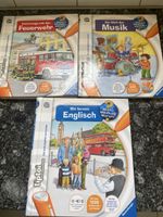 3 tiptoi Bücher Feuerwehr Musik Englisch guter Zustand