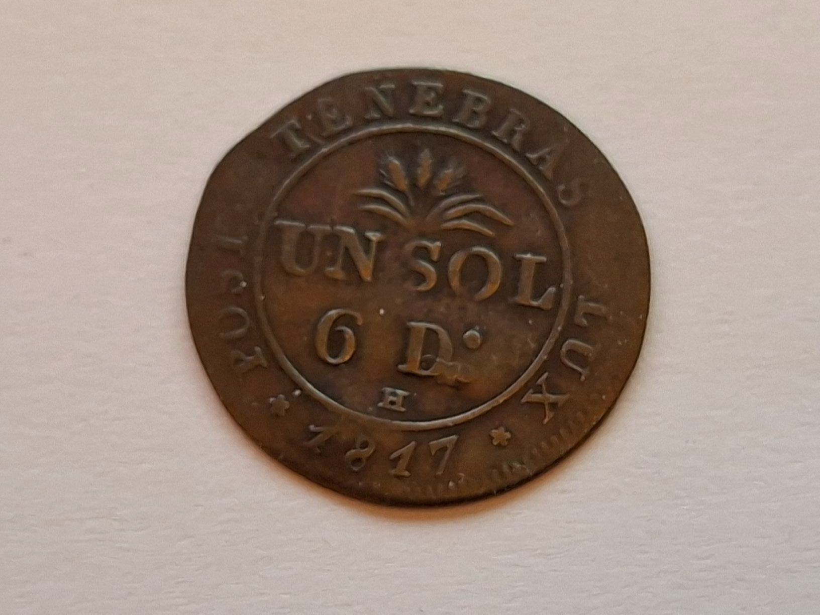 Tutti le monete: Genève 1 Sol 6 Deniers 1817 ++ – Usato da Pfungen venduto da Aguti77 1
